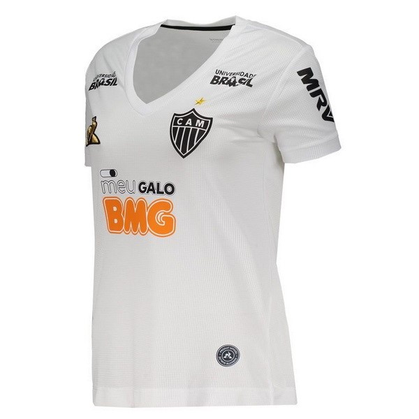 Camiseta Atlético Mineiro 2ª Mujer 2019 2020 Blanco